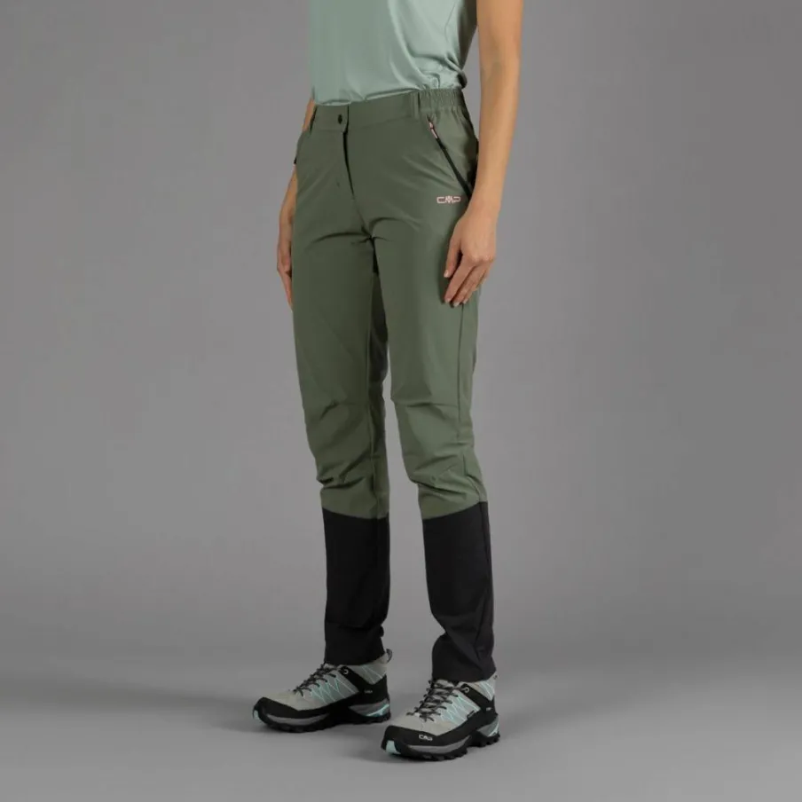 Donna CMP Pantaloni Trekking^Pantaloni trekking ginocchia rinforzate da donna