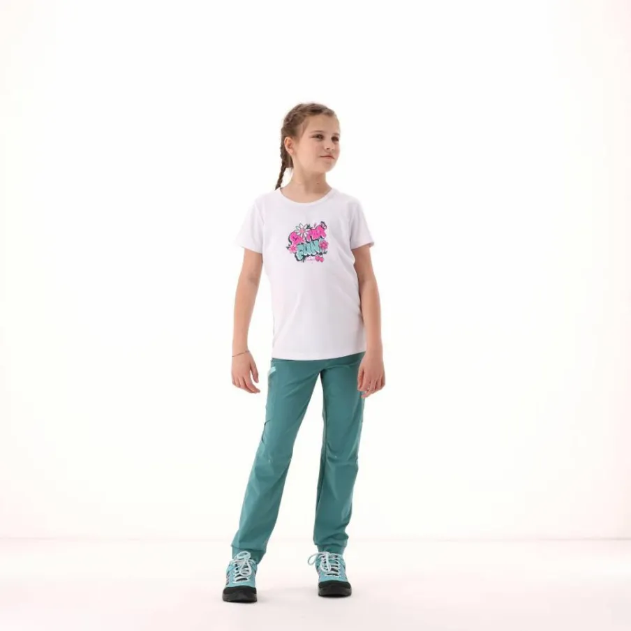 CMP Pantaloni Tecnici^Pantaloni trekking in poliestere leggero stretch da bambina