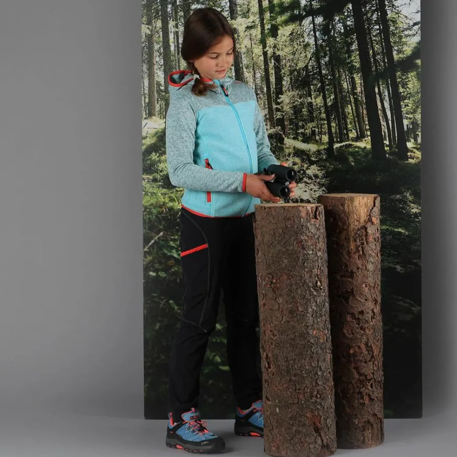CMP Pantaloni Tecnici^Pantaloni trekking in poliestere leggero stretch da bambina