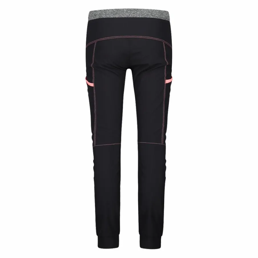 CMP Pantaloni Tecnici^Pantaloni trekking in poliestere leggero stretch da bambina