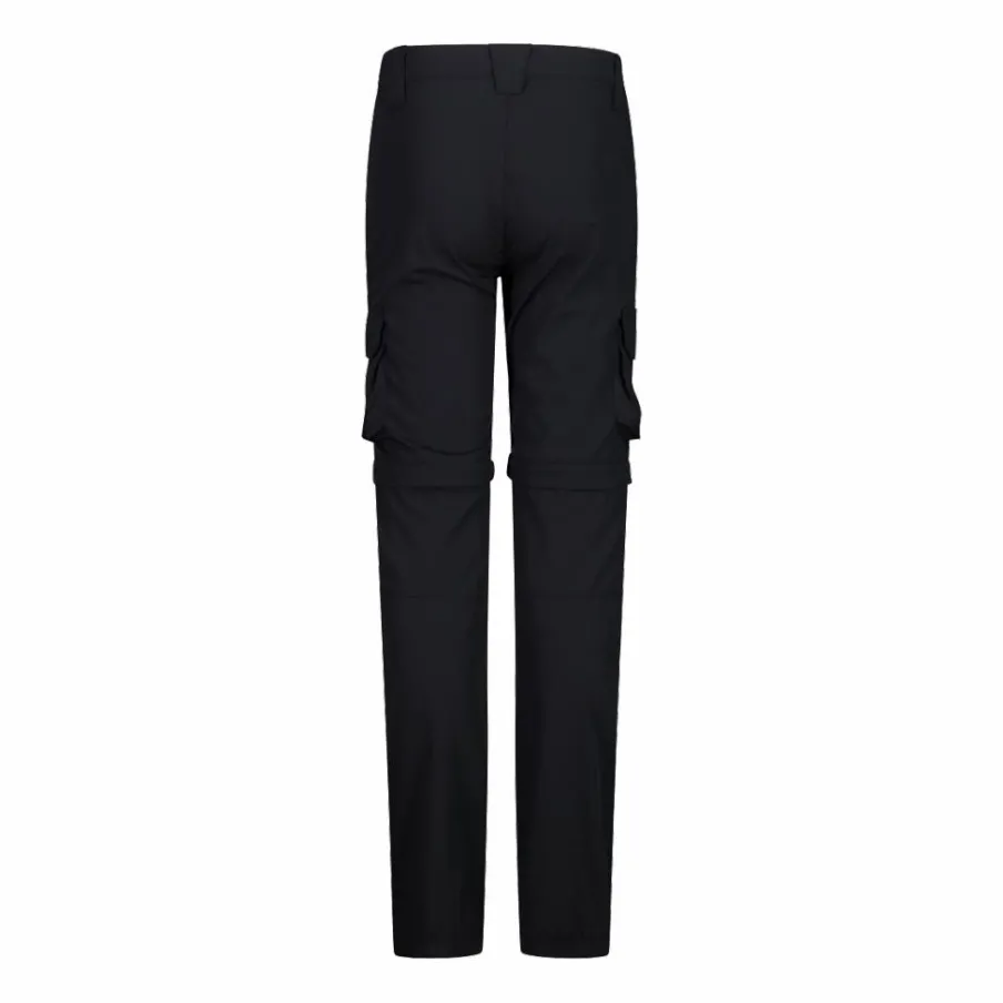 Bambino CMP Pantaloni Tecnici^Pantaloni zip off cargo con tasconi laterali stretch da bambino