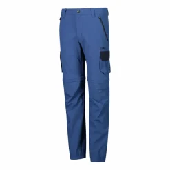 Bambino CMP Pantaloni Tecnici^Pantaloni zip off cargo con tasconi laterali stretch da bambino