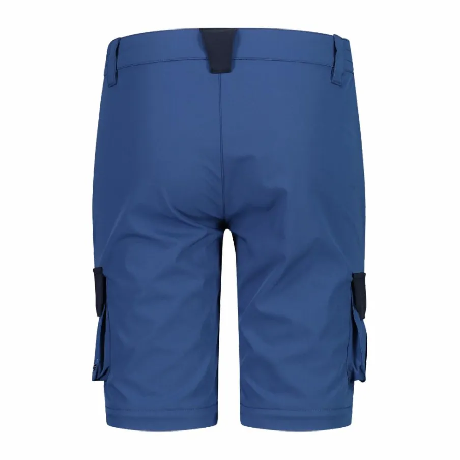 Bambino CMP Pantaloni Tecnici^Pantaloni zip off cargo con tasconi laterali stretch da bambino