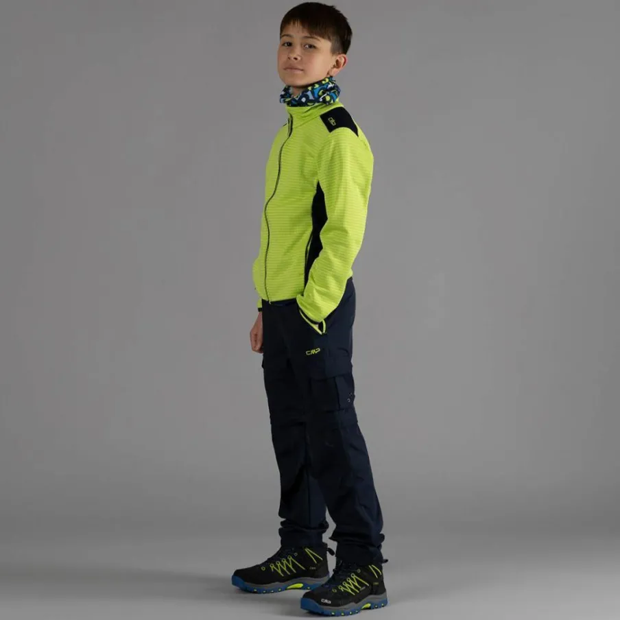 Bambino CMP Pantaloni Tecnici^Pantaloni zip off cargo con tasconi laterali stretch da bambino