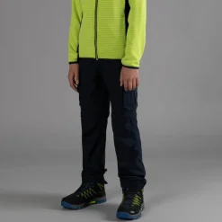 Bambino CMP Pantaloni Tecnici^Pantaloni zip off cargo con tasconi laterali stretch da bambino