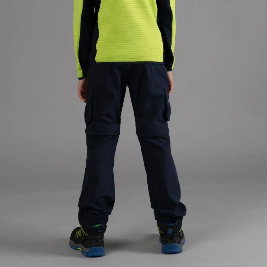 Bambino CMP Pantaloni Tecnici^Pantaloni zip off cargo con tasconi laterali stretch da bambino