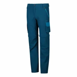 Bambino CMP Pantaloni Tecnici^Pantaloni zip off cargo con tasconi laterali stretch da bambino