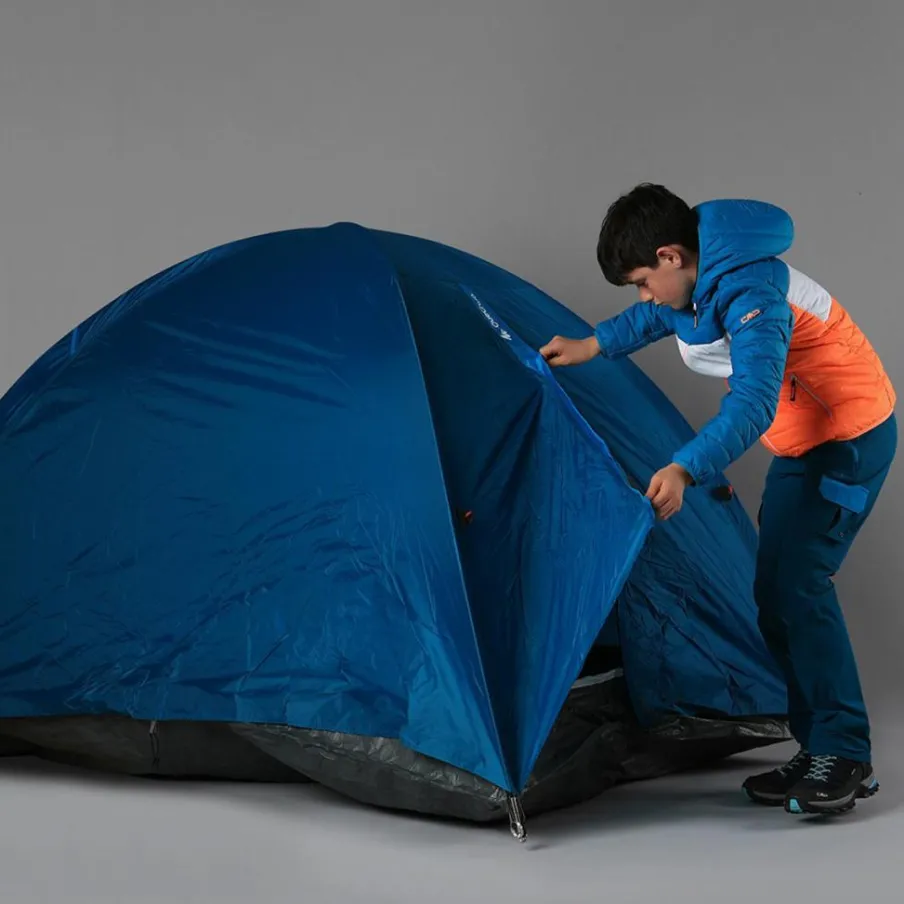 Bambino CMP Pantaloni Tecnici^Pantaloni zip off cargo con tasconi laterali stretch da bambino