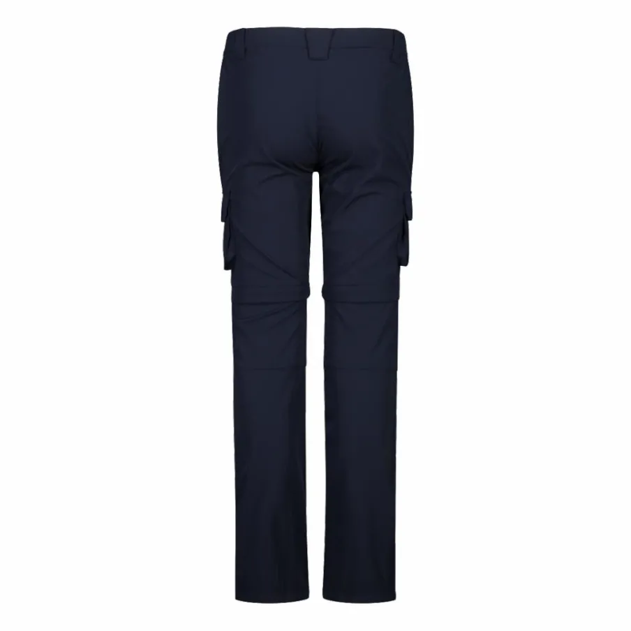 Bambino CMP Pantaloni Tecnici^Pantaloni zip off cargo con tasconi laterali stretch da bambino
