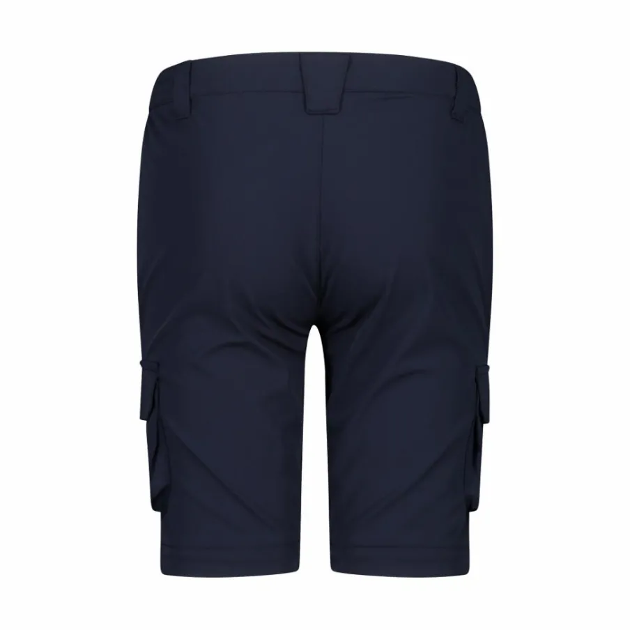 Bambino CMP Pantaloni Tecnici^Pantaloni zip off cargo con tasconi laterali stretch da bambino
