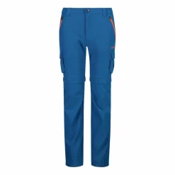 Bambino CMP Pantaloni Tecnici^Pantaloni zip off cargo con tasconi laterali stretch da bambino