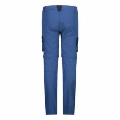Bambino CMP Pantaloni Tecnici^Pantaloni zip off cargo con tasconi laterali stretch da bambino