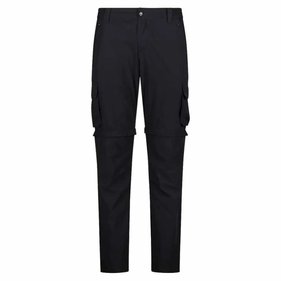 Uomo CMP Pantaloni Trekking^Pantaloni zip off con tasconi laterali stretch da uomo