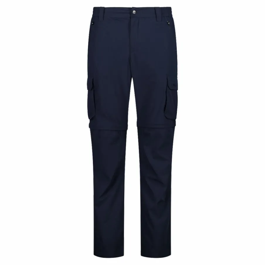 Uomo CMP Pantaloni Trekking^Pantaloni zip off con tasconi laterali stretch da uomo