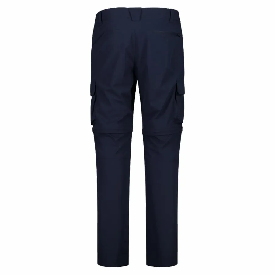 Uomo CMP Pantaloni Trekking^Pantaloni zip off con tasconi laterali stretch da uomo
