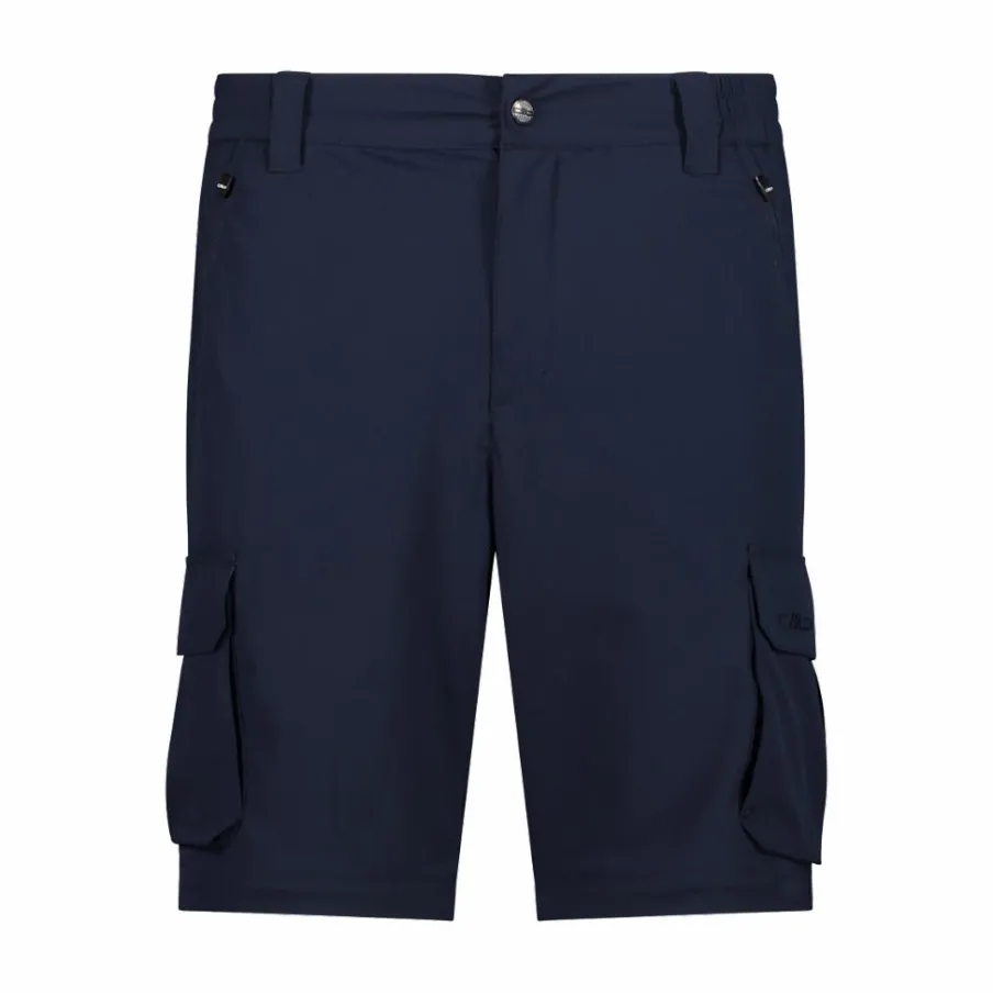 Uomo CMP Pantaloni Trekking^Pantaloni zip off con tasconi laterali stretch da uomo
