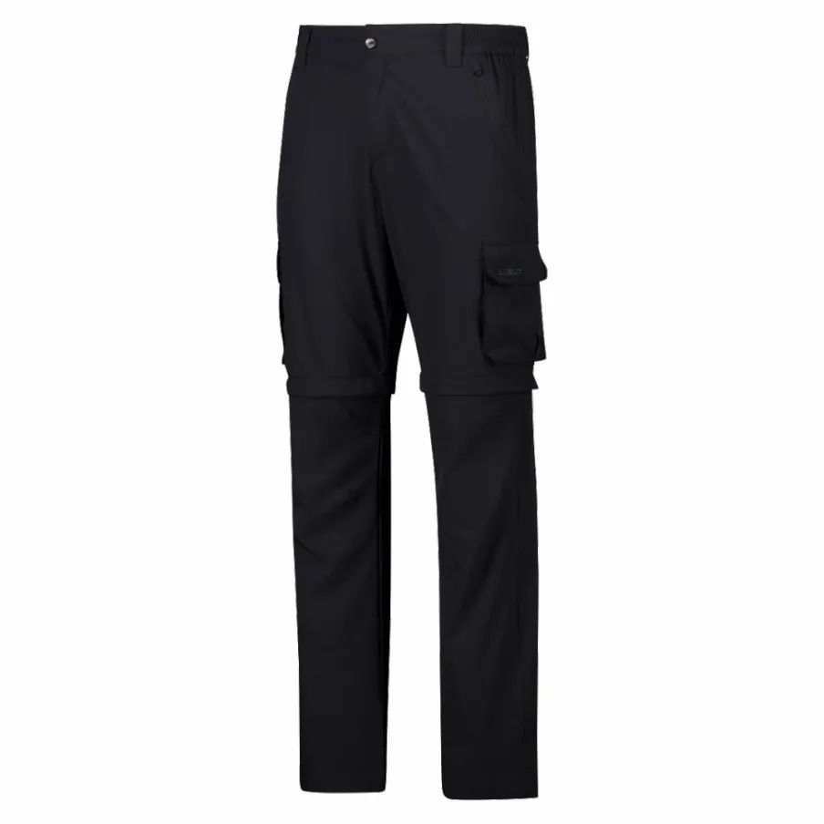 Uomo CMP Pantaloni Trekking^Pantaloni zip off con tasconi laterali stretch da uomo