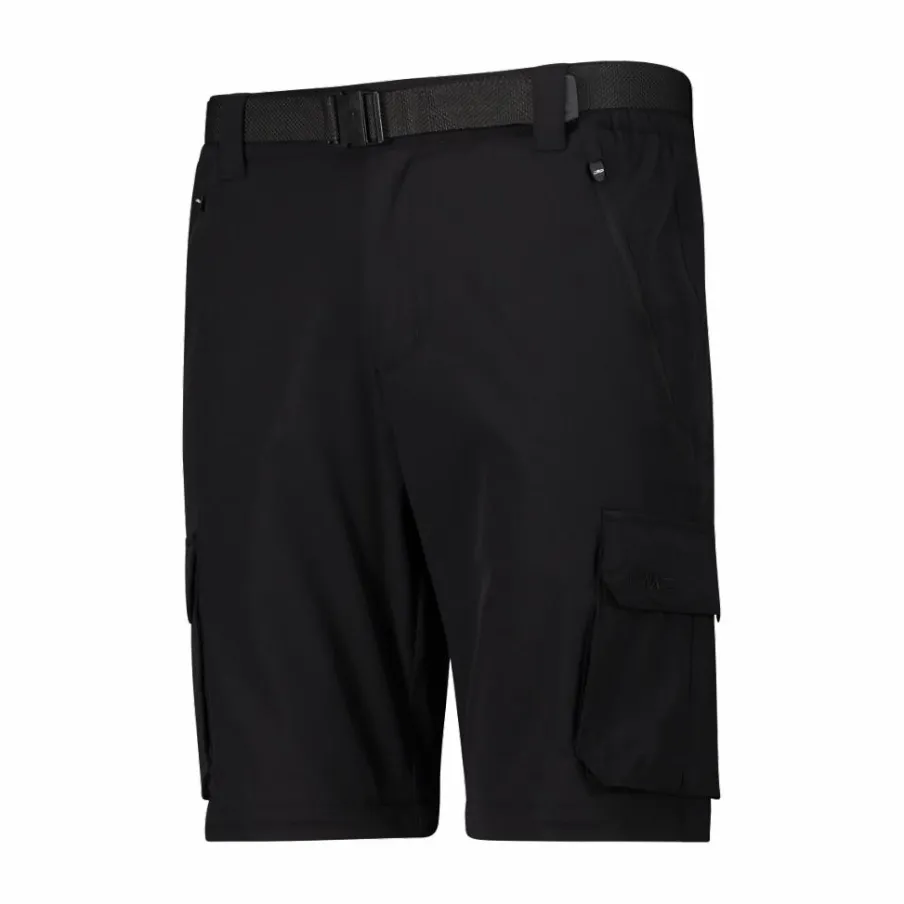 Uomo CMP Pantaloni Trekking^Pantaloni zip off con tasconi laterali stretch da uomo