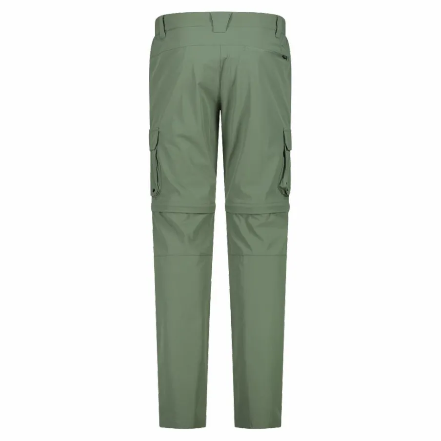 Uomo CMP Pantaloni Trekking^Pantaloni zip off con tasconi laterali stretch da uomo