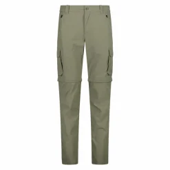 Uomo CMP Pantaloni Trekking^Pantaloni zip off con tasconi laterali stretch da uomo