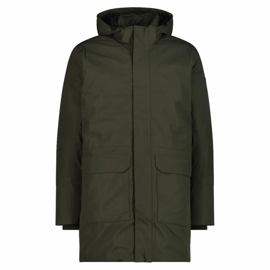 Uomo CMP Giacche Imbottite E Piumini|Giacche Invernali^Parka imbottito da uomo con cappuccio