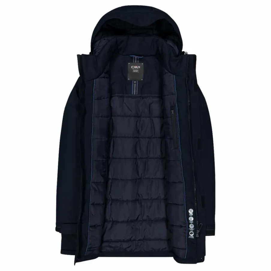 Uomo CMP Giacche Imbottite E Piumini|Giacche Invernali^Parka imbottito da uomo con cappuccio