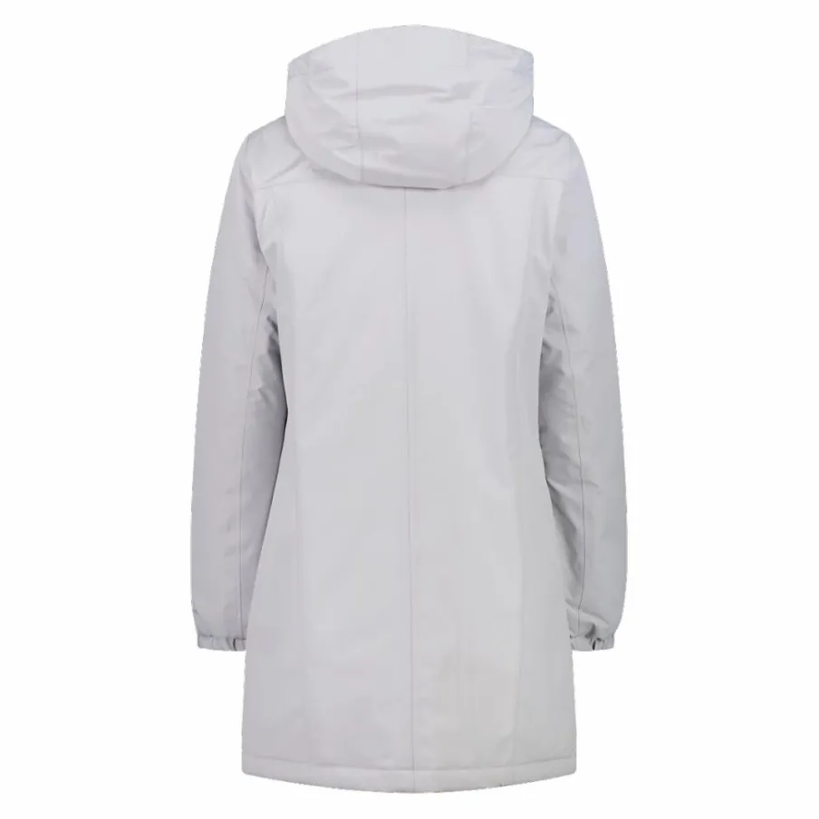 Donna CMP Giacche Imbottite E Piumini|Gusci E Giacche Impermeabili^Parka impermeabile da donna in ripstop con cappuccio staccabile