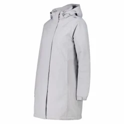 Donna CMP Giacche Imbottite E Piumini|Gusci E Giacche Impermeabili^Parka impermeabile da donna in ripstop con cappuccio staccabile