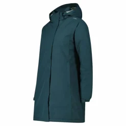 Donna CMP Giacche Imbottite E Piumini|Gusci E Giacche Impermeabili^Parka impermeabile da donna in ripstop con cappuccio staccabile