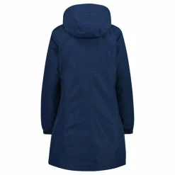 Donna CMP Giacche Imbottite E Piumini|Gusci E Giacche Impermeabili^Parka impermeabile da donna in ripstop con cappuccio staccabile