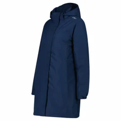 Donna CMP Giacche Imbottite E Piumini|Gusci E Giacche Impermeabili^Parka impermeabile da donna in ripstop con cappuccio staccabile