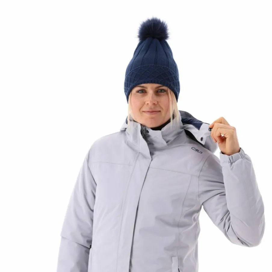 Donna CMP Giacche Imbottite E Piumini|Gusci E Giacche Impermeabili^Parka impermeabile da donna in ripstop con cappuccio staccabile