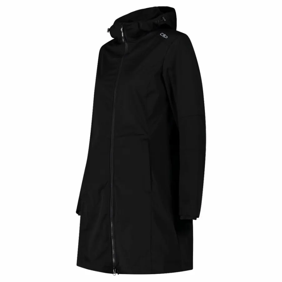 Donna CMP Giacche Trekking|Giacche Softshell^Parka in light Softshell con cappuccio staccabile