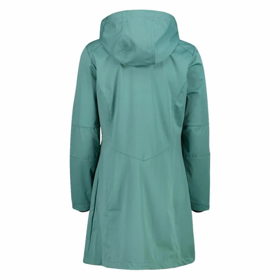 Donna CMP Giacche Trekking|Giacche Softshell^Parka in light Softshell con cappuccio staccabile