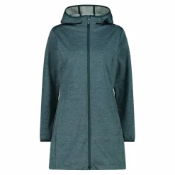 Donna CMP Giacche Softshell|Giacche Trekking^Parka in softshell da donna con cappuccio melange