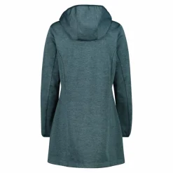 Donna CMP Giacche Softshell|Giacche Trekking^Parka in softshell da donna con cappuccio melange