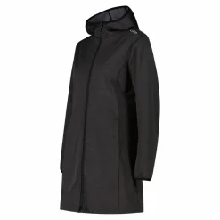 Donna CMP Giacche Softshell|Giacche Trekking^Parka in softshell da donna con cappuccio melange