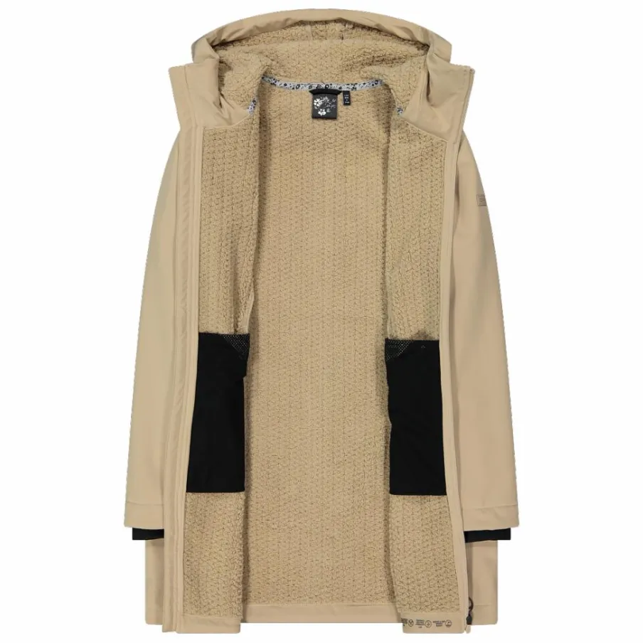 Donna CMP Giacche Softshell^Parka sofshell da donna in pelliccetta