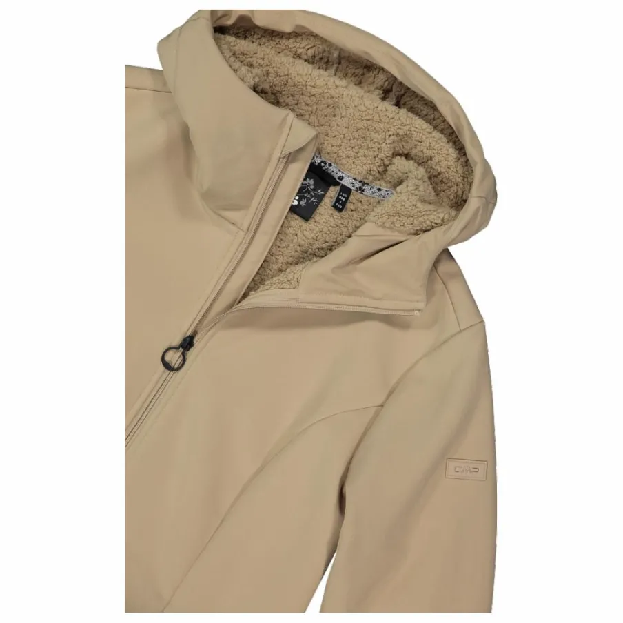 Donna CMP Giacche Softshell^Parka sofshell da donna in pelliccetta