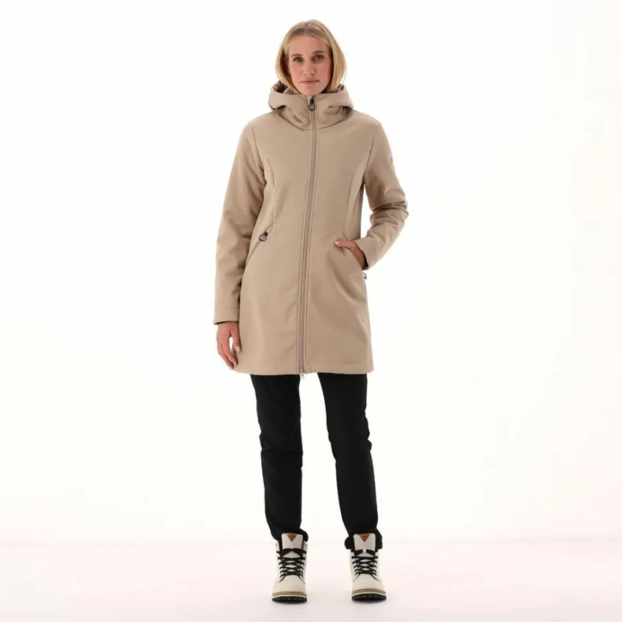 Donna CMP Giacche Softshell^Parka sofshell da donna in pelliccetta