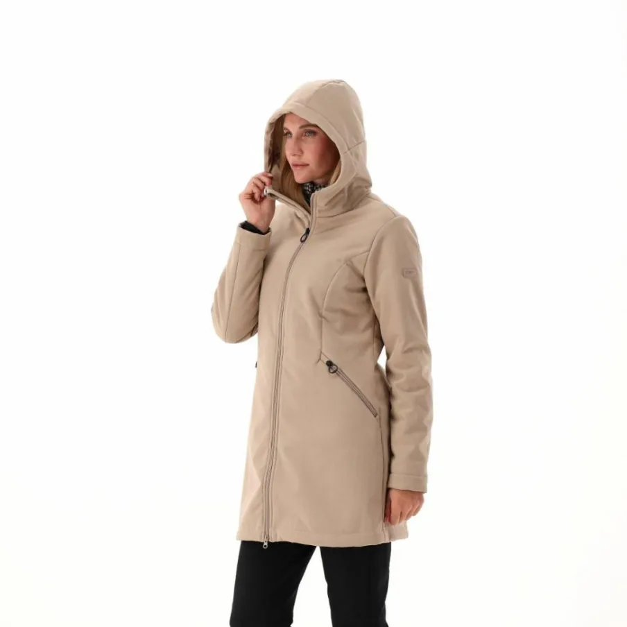 Donna CMP Giacche Softshell^Parka sofshell da donna in pelliccetta