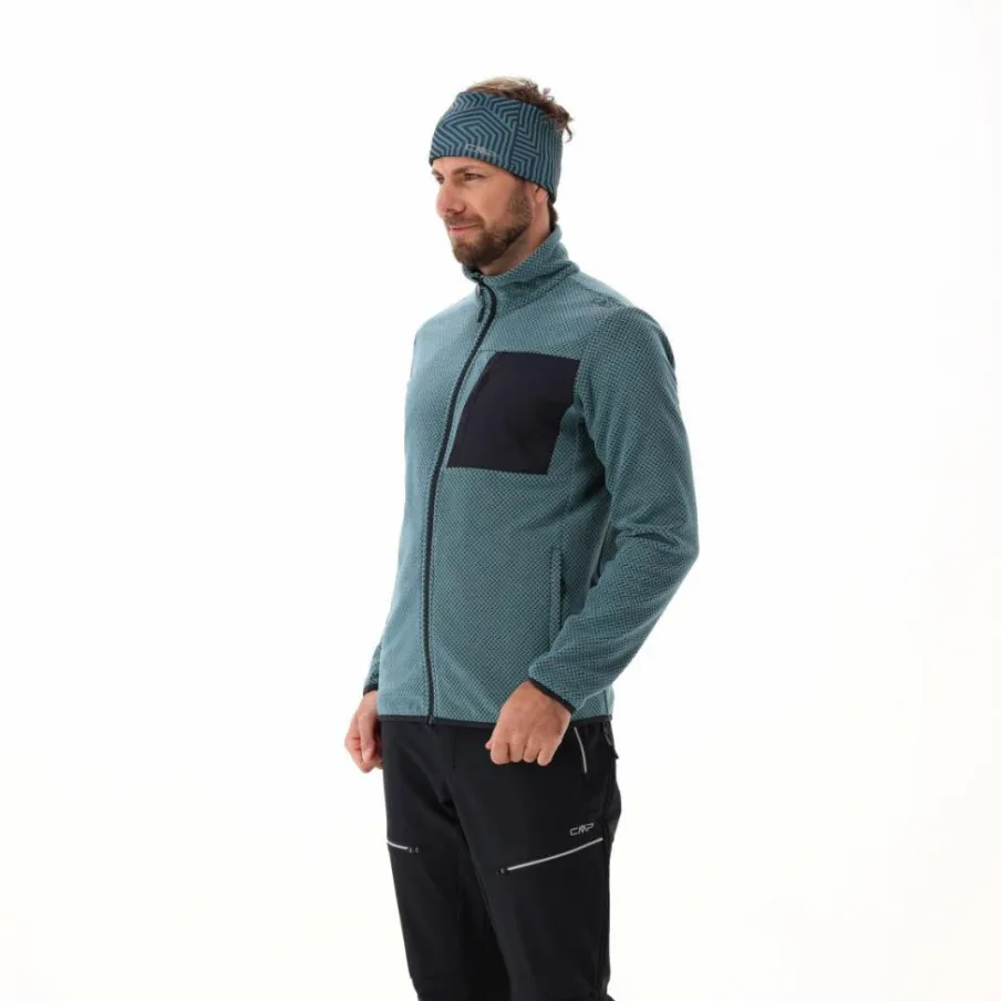 Uomo CMP Pile^Pile con zip Arctic Fleece da uomo
