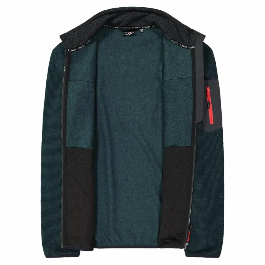 Uomo CMP Pile^Pile da uomo knit-tech Jacquard con motivo a rombo