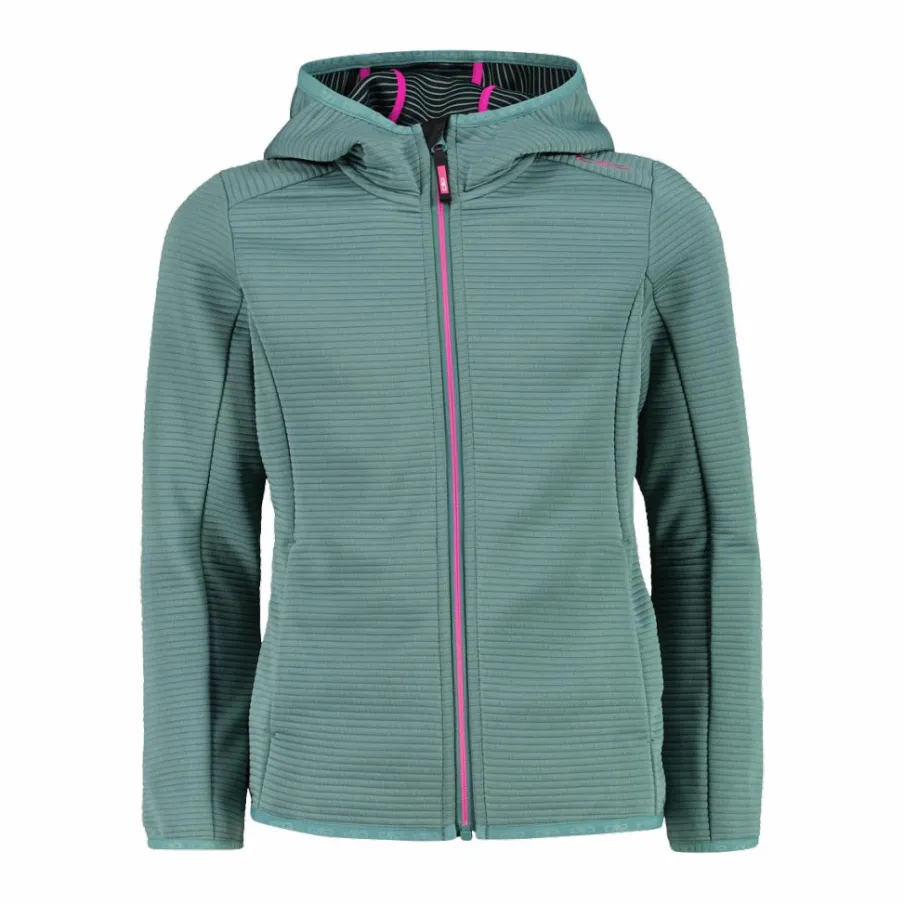 CMP Pile E Felpe^Pile full zip da bambina con cappuccio