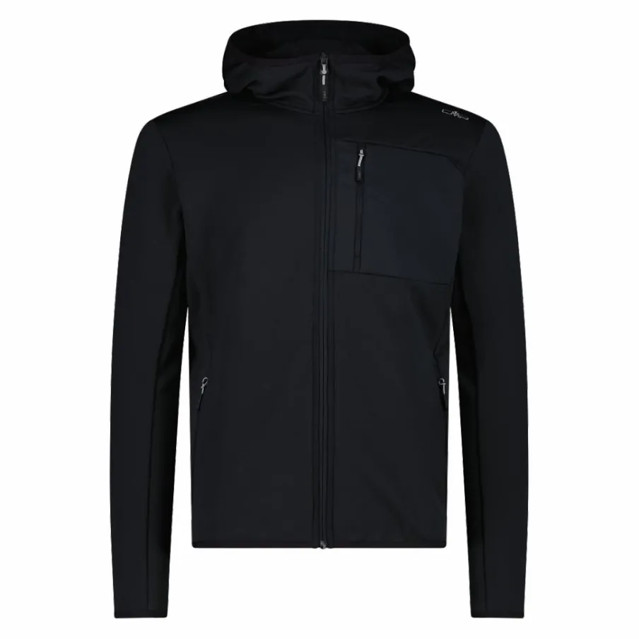 Uomo CMP Pile^Pile Grid Tech con cappuccio da uomo