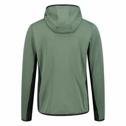 Uomo CMP Pile^Pile Grid Tech con cappuccio da uomo