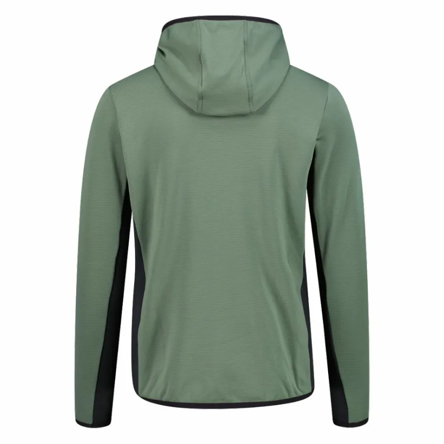 Uomo CMP Pile^Pile Grid Tech con cappuccio da uomo