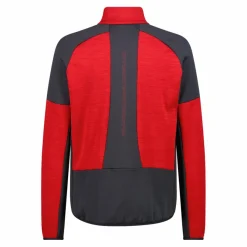 Uomo CMP Pile^Pile Grid Tech con zip da uomo melange
