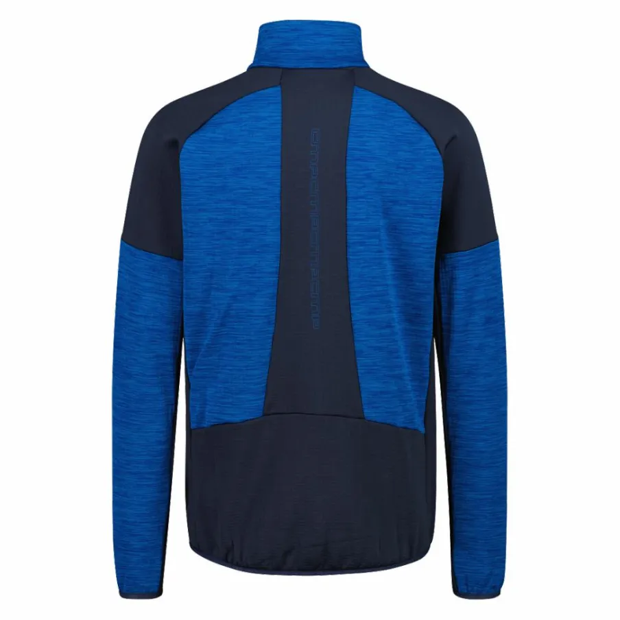 Uomo CMP Pile^Pile Grid Tech con zip da uomo melange