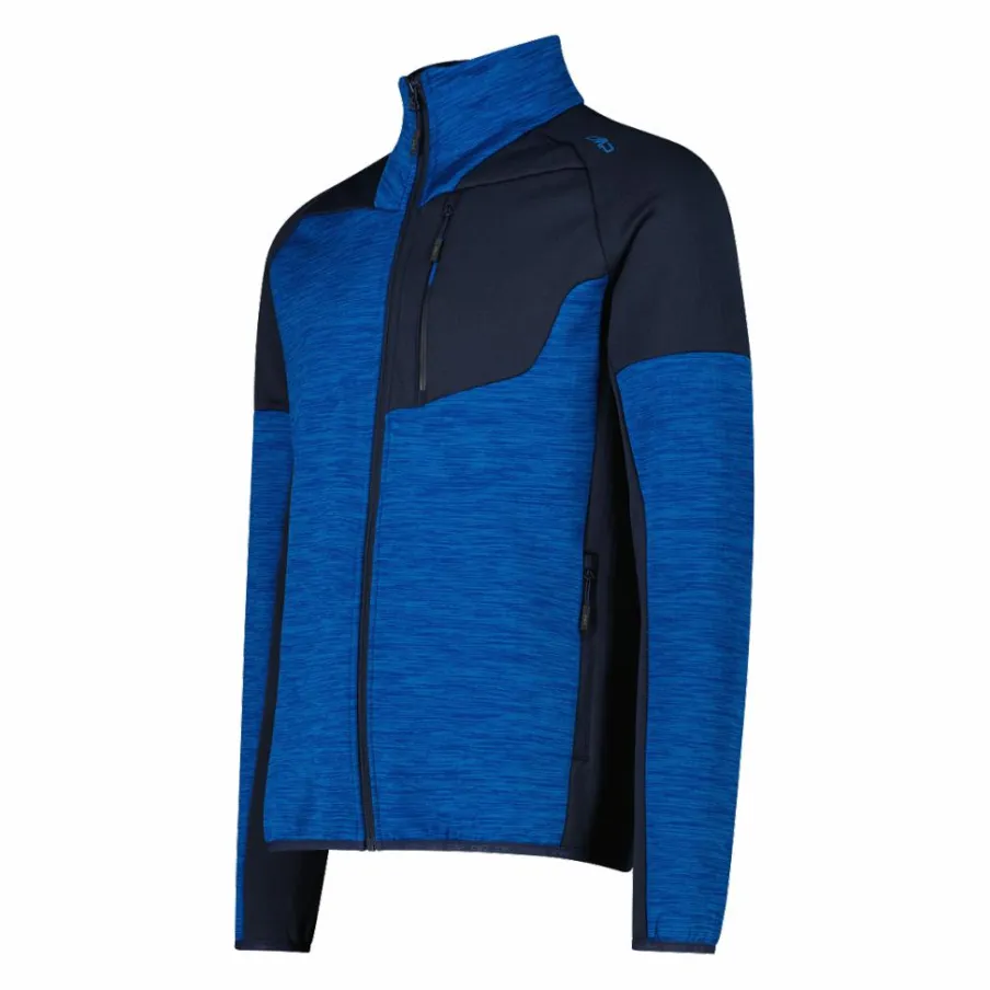 Uomo CMP Pile^Pile Grid Tech con zip da uomo melange